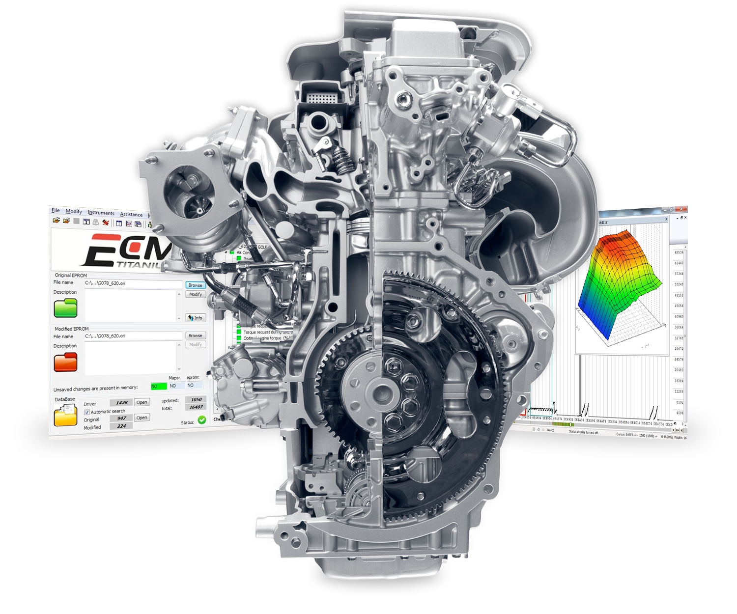 VTA1024 : ECM Titanium Gasoline Tuning Module 2 de 6