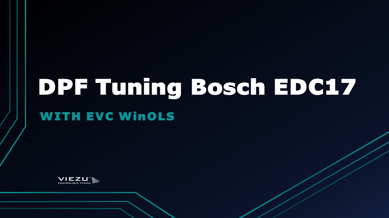 VTA1041: Bosch EDC17 DPF Solutions With EVC WinOLS VTA1041: Bosch EDC17 DPF Solutions With EVC WinOLS
