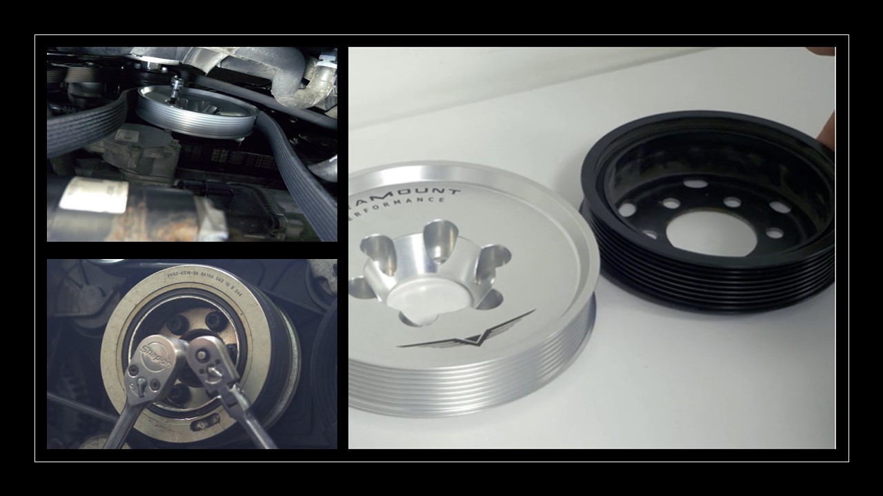 VTA072: How to fit an uprated crank pulley for JLR V6 & V8 engines