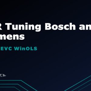 EGR Tuning Bosch and Siemens with EVC WinOLS